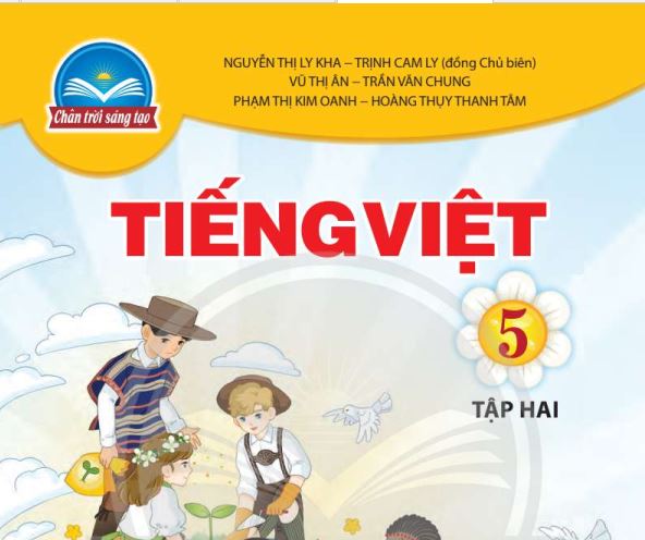 Sách giáo khoaTiếng Việt 5 tập 2 Chân trời sáng tạo_Miễn phí